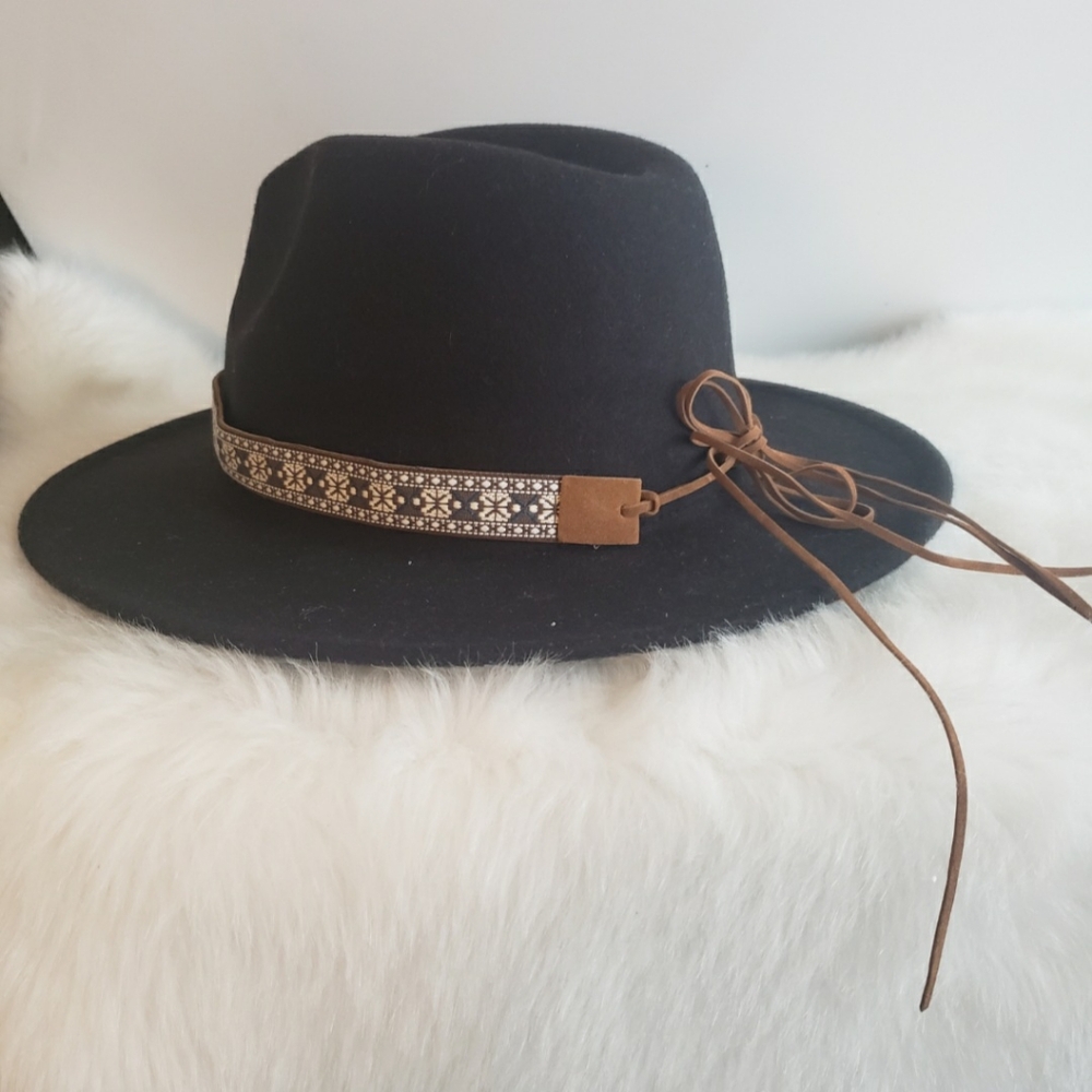 BOHO HAT & 2 HATBANDS